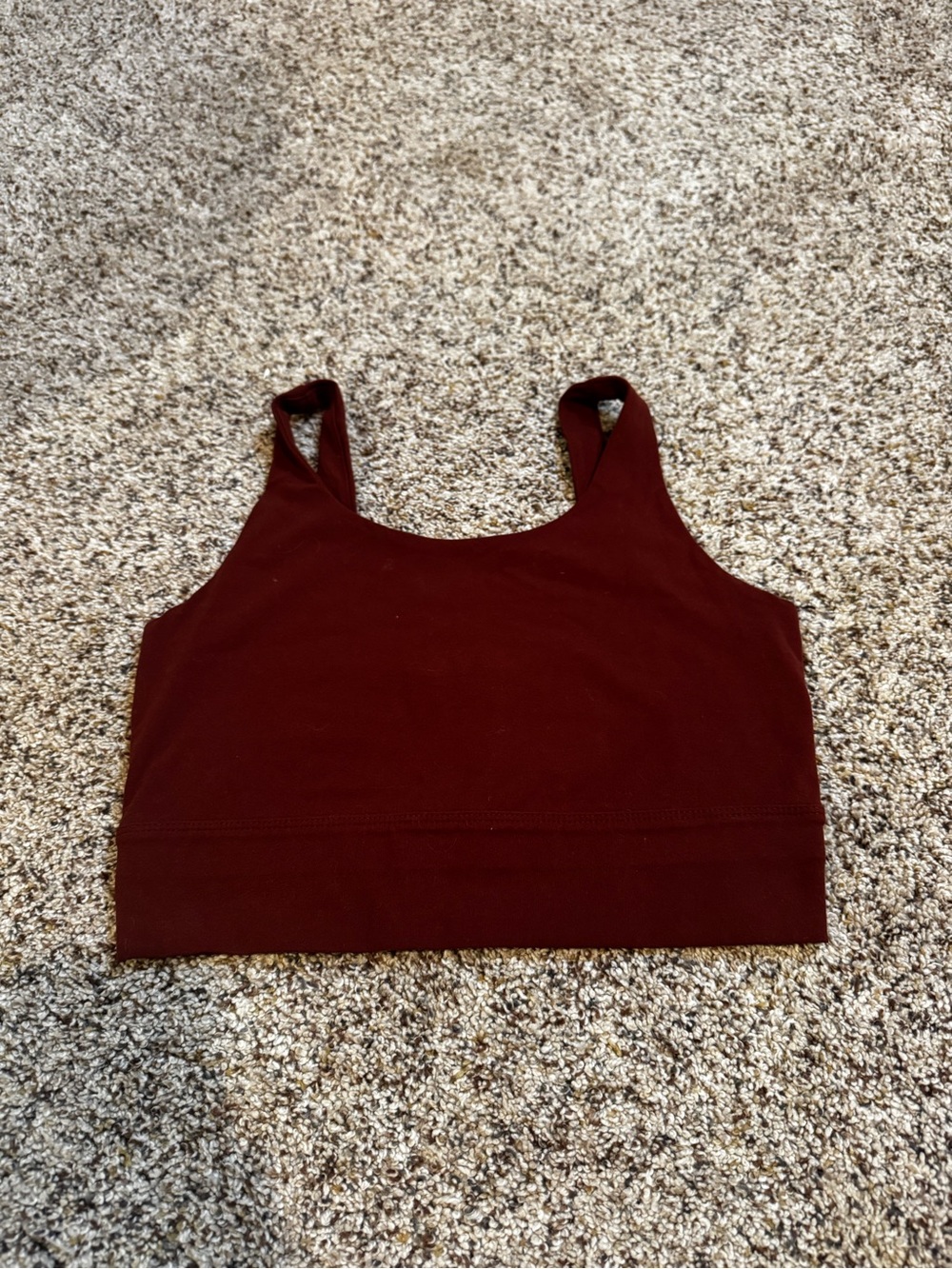 Nike Yoga  Women's Maroon bra/ top